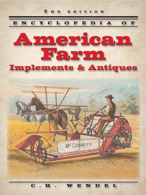 cover image of Encyclopedia of American Farm Implements & Antiques